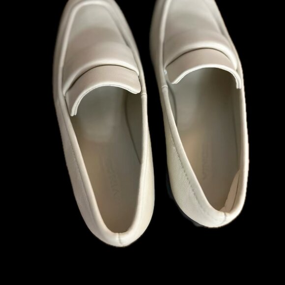 Cream Colored Vince  Robin Loafers Size 7 - Picture 2 of 3